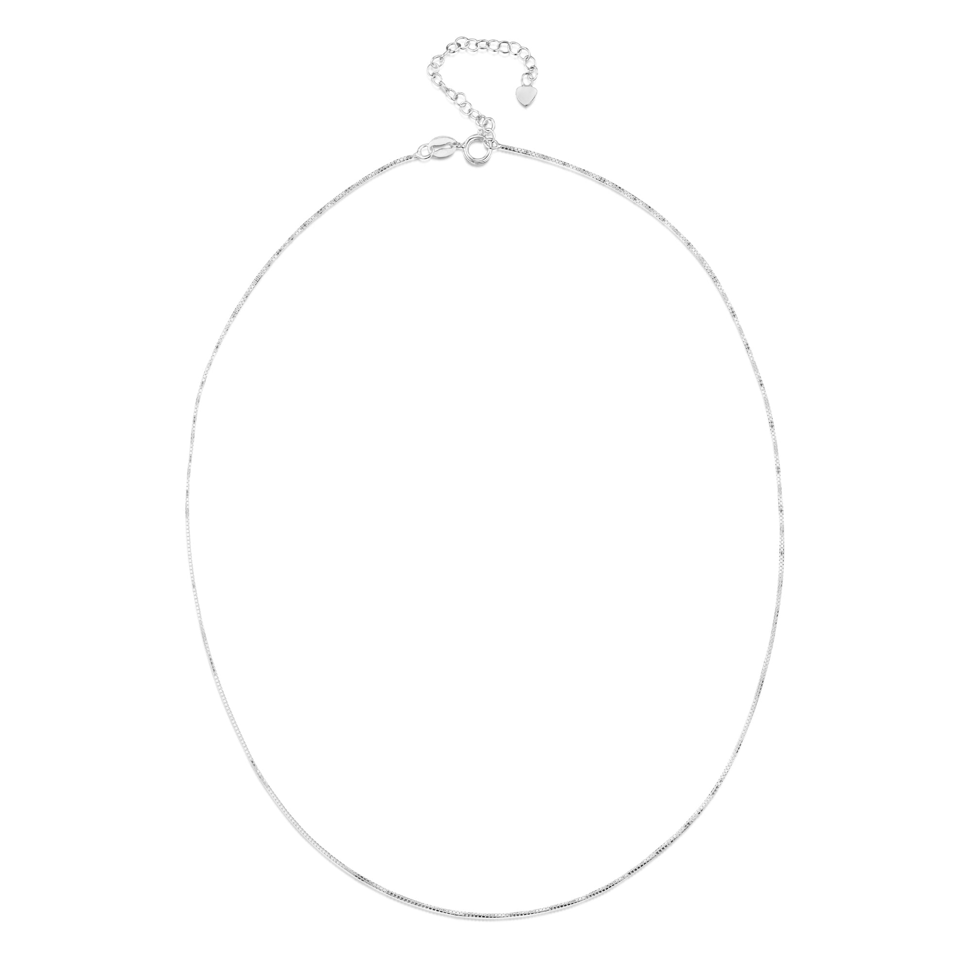 Collana con pendente a goccia Non Ti Scordar di Me in argento sterling