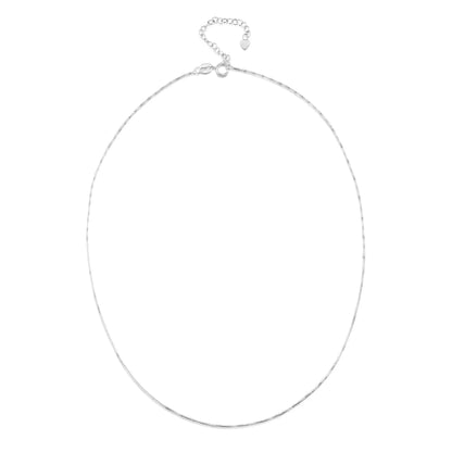 Silver Pendant - Purple Haze - Med Teardrop