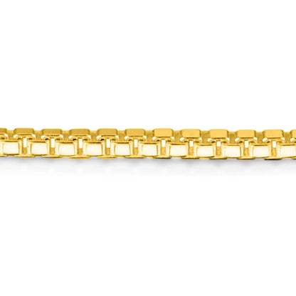 Rond hangerketting van verguld sterling zilver met echte bloemen.